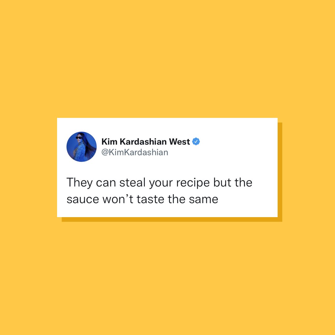 Chime's tweet photo. They can replicate, but they can never duplicate 😏 https://t.co/ddfWr5nyWk