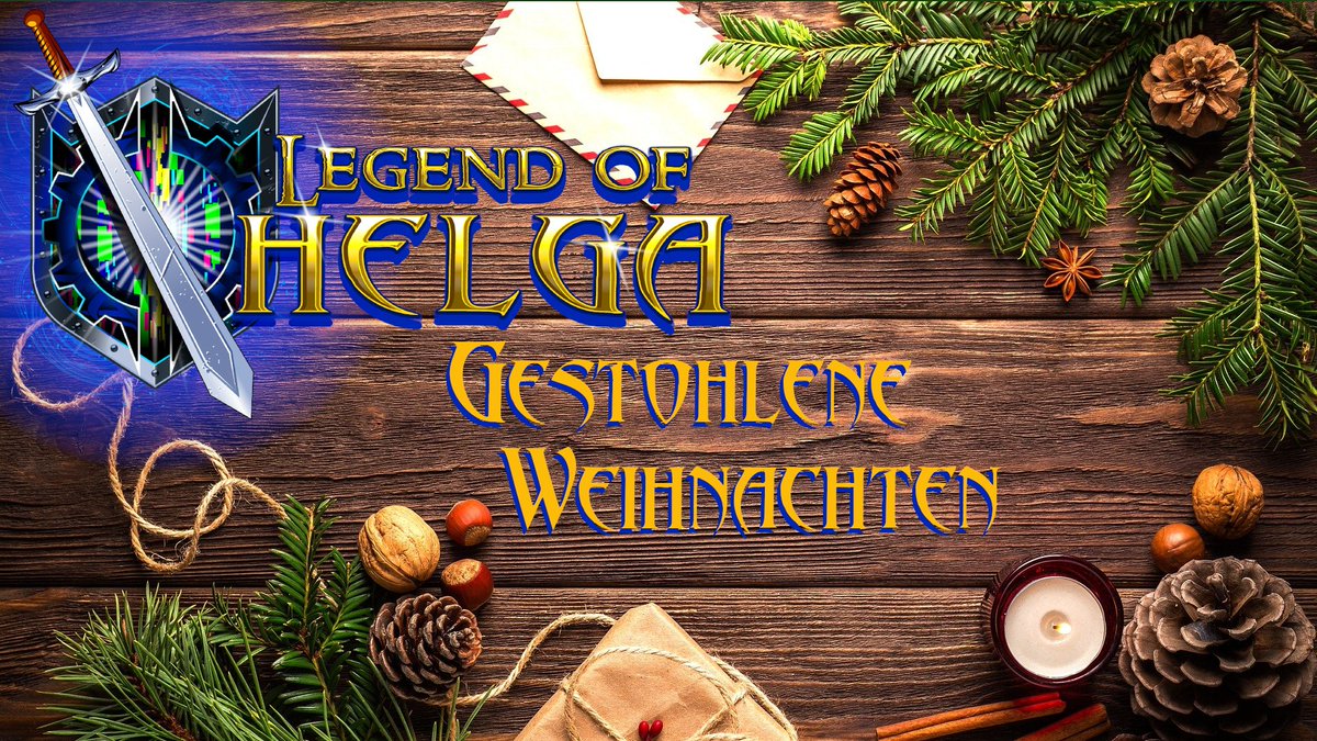 legendofhelga's tweet image. Morgen, am 4. Advent um 19 Uhr ist der Release des Weihnachtsspecials 'Gestohlene Weihnachten' von Legend of Helga. Der Release findet auf dem Twitch-Kanal von @Taroon_twitch statt!

Schaut vorbei, es wird weihnachtlich :)