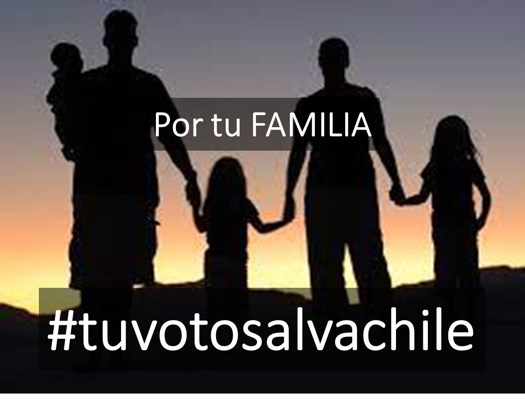 jys_caribe2010's tweet photo. Por tu familia #tuvotosalvachile https://t.co/0py4QvGjvw