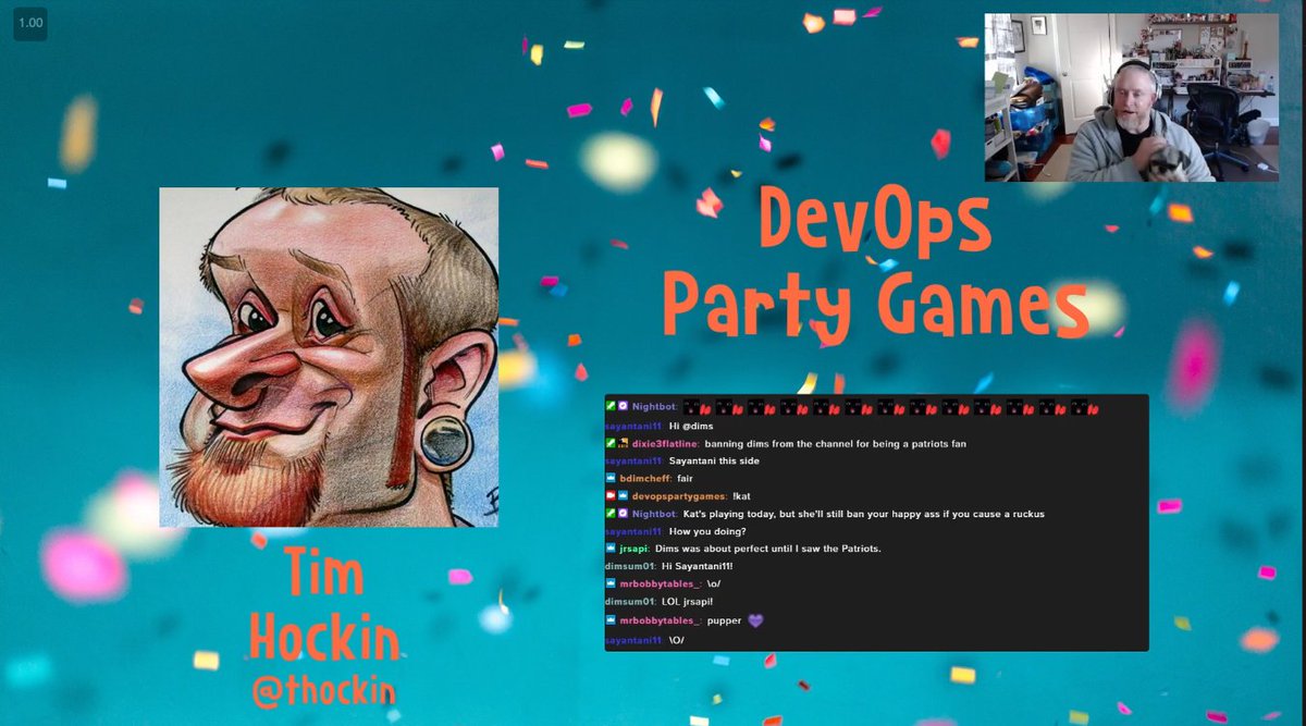 shivanshu1333's tweet photo. Look who's here🎉 @thockin 
#devopspartygames https://t.co/2uyzu4aua6