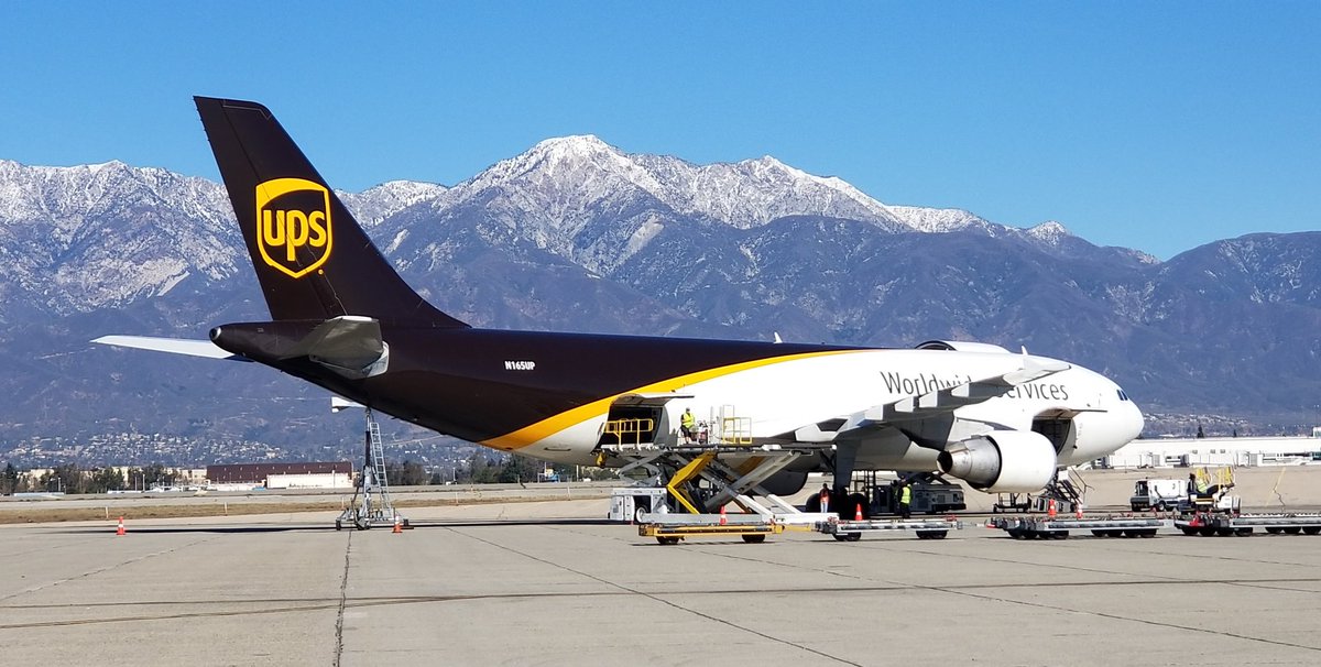 UPS Ontario South Cargo Ramp, Super Saturday.