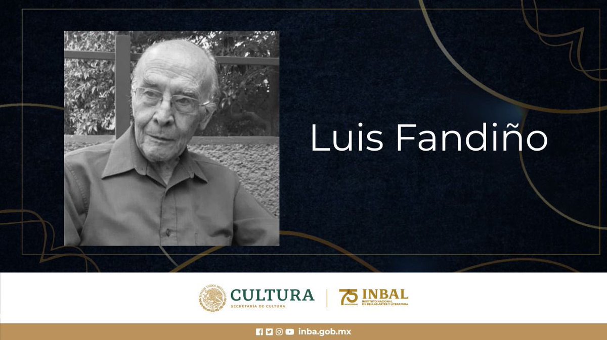 bellasartesinba's tweet photo. Con profunda tristeza, informamos el sensible deceso del reconocido bailarín, coreógrafo y maestro, Luis Fandiño, quien revolucionó la danza escénica mexicana y fue amoroso formador de varias  generaciones de bailarines. https://t.co/X1SXv3CqC9