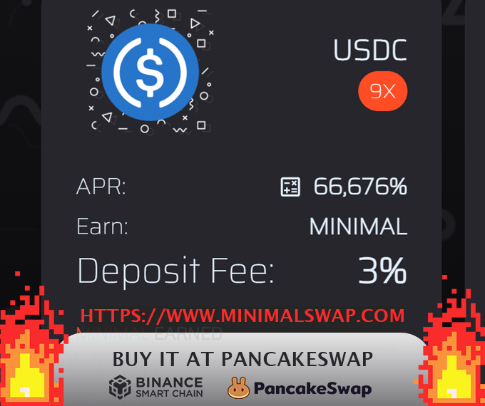 MinimalSwap's tweet image. minimalswap.com
Farm launched

$Minimal:
pancakeswap.finance/swap?inputCurr…

3% Deposit Fee 
Extra Juicy APR

#TokenSale #YieldFarming #BSC #binancesmartchain #DeFi #hiddengem #binance #tokens #token #BSCGem #ETH #BNB #BUSD #CAKE #BTC #bitcoin #Ethereum #airdrop