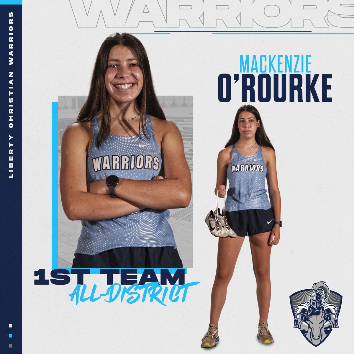 NavyOut's tweet photo. Congratulations to Mackenzie O’Rourke for earning First Team All District Honors!!

#FORHIM | #NAVYPRIDE https://t.co/33SAw0btcn