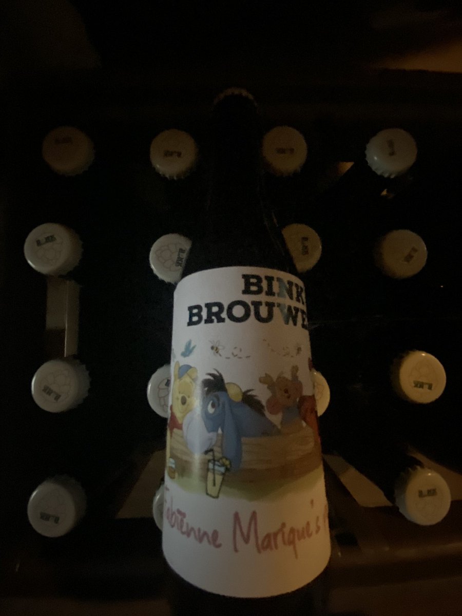 BinkBrouwerij's tweet photo. Vandaag het brouwsel voor de jongste telg gebotteld. https://t.co/NF5wR0xFOv