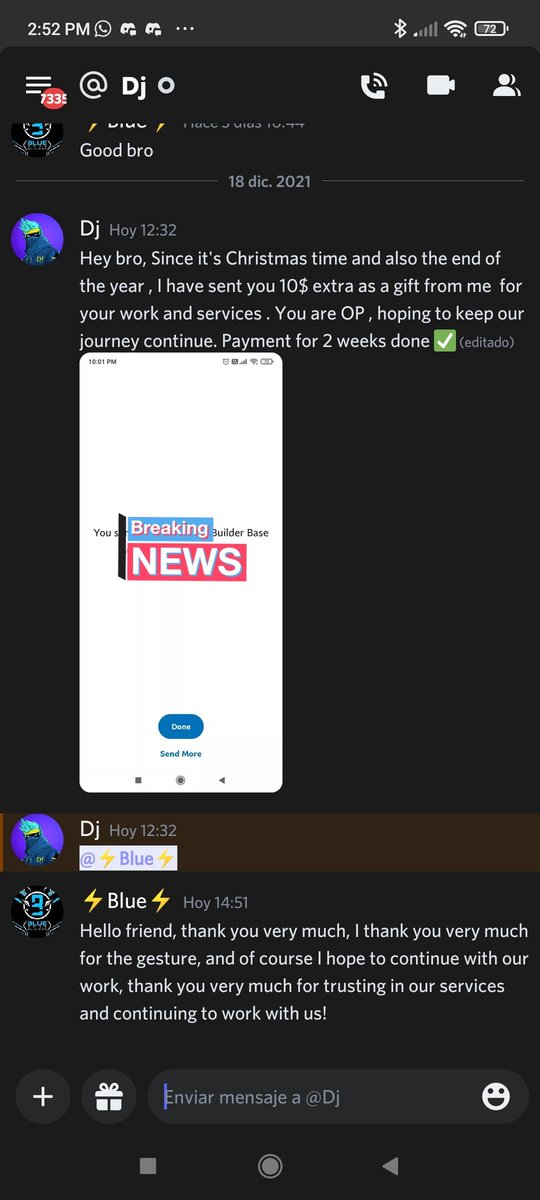 Bluegg_12's tweet photo. Con este pago, antes de que culmine el año, sin duda alguna deje el conteo de venta de bases durante todo este tiempo, sin más que decir, agradecer por tanto apoyo en todo esto, este próximo año venimos más fuertes que nunca ⚡💙 • Gracias por tanto CoC ⚔️ https://t.co/xBwhwSVgSR