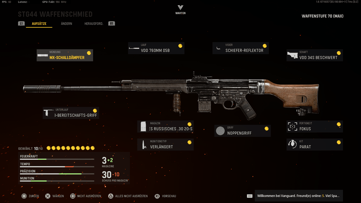PlayStationDE's tweet photo. So holt ihr alles aus euren Vanguard-Waffen heraus → https://t.co/UozPMfgBXY . 🔫🪖 https://t.co/mTazVmBlYT