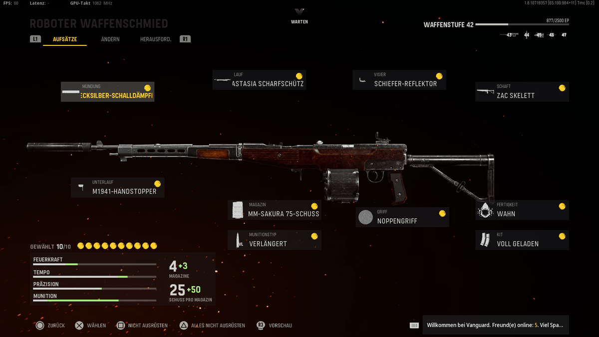 PlayStationDE's tweet photo. So holt ihr alles aus euren Vanguard-Waffen heraus → https://t.co/UozPMfgBXY . 🔫🪖 https://t.co/mTazVmBlYT