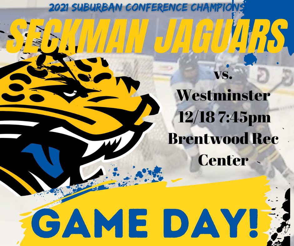 HockeyJaguars's tweet photo. No rest for the weary, the Jags don't get time to celebrate last night's 5-2 win over Rockwood Summit. They are back in action tonight against Westminster at Brentwood. The action kicks off at 7:45. This venue requires masks.
#ManyPawsOnePride #ROLLJAGS! https://t.co/QUO5AdxBQe