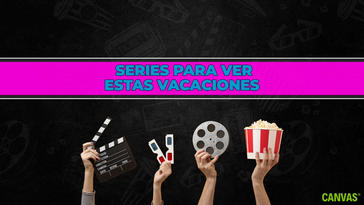 CanvasAdSchool's tweet photo. ¡Hoy te recomendamos 3 series imperdibles para disfrutar en estas vacaciones! 🍿🎬 #CanvasWeekend
Si ya las visto, cuéntanos en comentarios cuál fue tu favorita. 😉 https://t.co/zcWQ2MHhgK