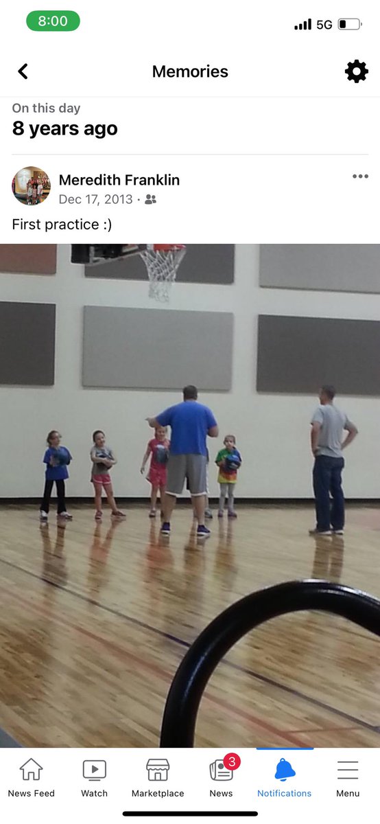 SadieFranklin_2's tweet photo. 8 years ago yesterday I had my first basketball practice! Little did I know that one practice would change my life for the better, shaping me into the person I am today! Thank you mom and dad for being there with me from day 1! I love you guys! #1stPractice #WBB https://t.co/dk2ddLsT1D