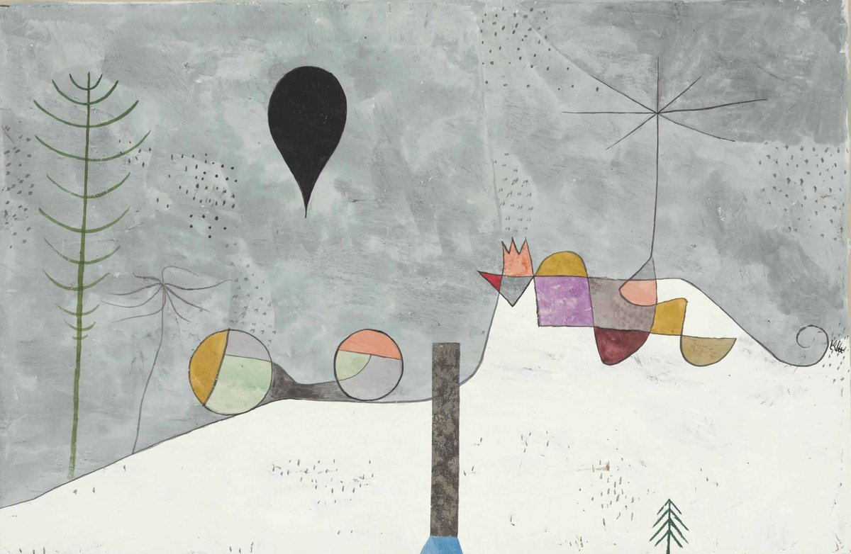 BauhausMovement's tweet photo. Paul Klee, 'Winterbild' (Winter Picture), 1930 https://t.co/3ZoxzxA6kj