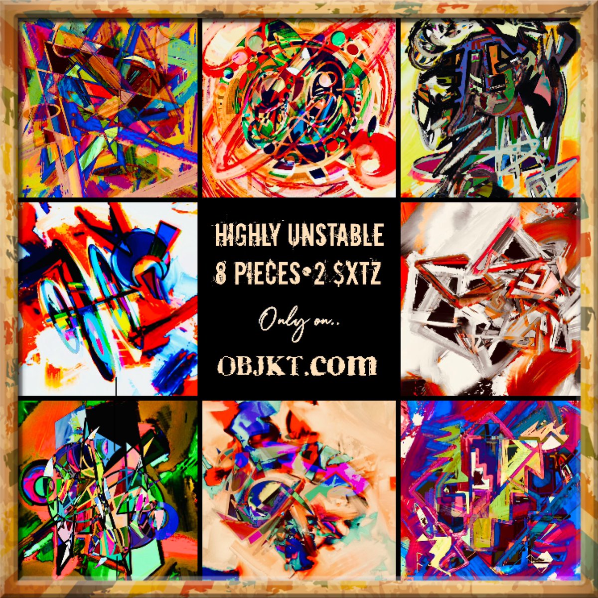 designzbychance's tweet photo. Check out the rest of my collection!!!
🔲Highly Unstable🔲
8 pieces-2 $xtz-5Editions Each💨
🔗 https://t.co/YgbRZGAoe1 #HighlyUnstable #NFTs
They’re going fast today! 🖤 https://t.co/N8IFAkvKCI