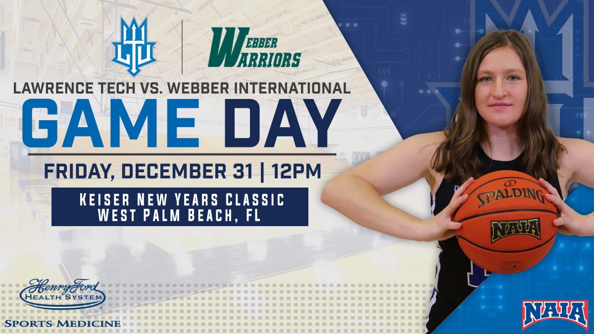 LTUAthletics's tweet photo. 🚨GAME DAY! Keiser New Years Classic
🏀@LTUWBasketball vs @WebberWbb
🗓️12/31 🕛Noon 📍West Palm Beach
🖥️WATCH https://t.co/NCmrI0FMMR https://t.co/HuKlO7TNSP