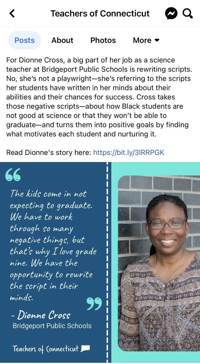 _silvergal's tweet image. I am blessed to work with folks like Dionne Cross #hardingstrong #hardingpride #ctteachers #bptpublicschools