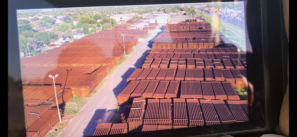 BillMelugin_'s tweet image. Gov. Abbott told me TX has reached out to the Biden admin to inquire about using/purchasing the massive piles of steel already bought &amp;amp; paid for by US taxpayers for the Trump wall that have been sitting unused since Biden cancelled work. He says theres been no response. @FoxNews