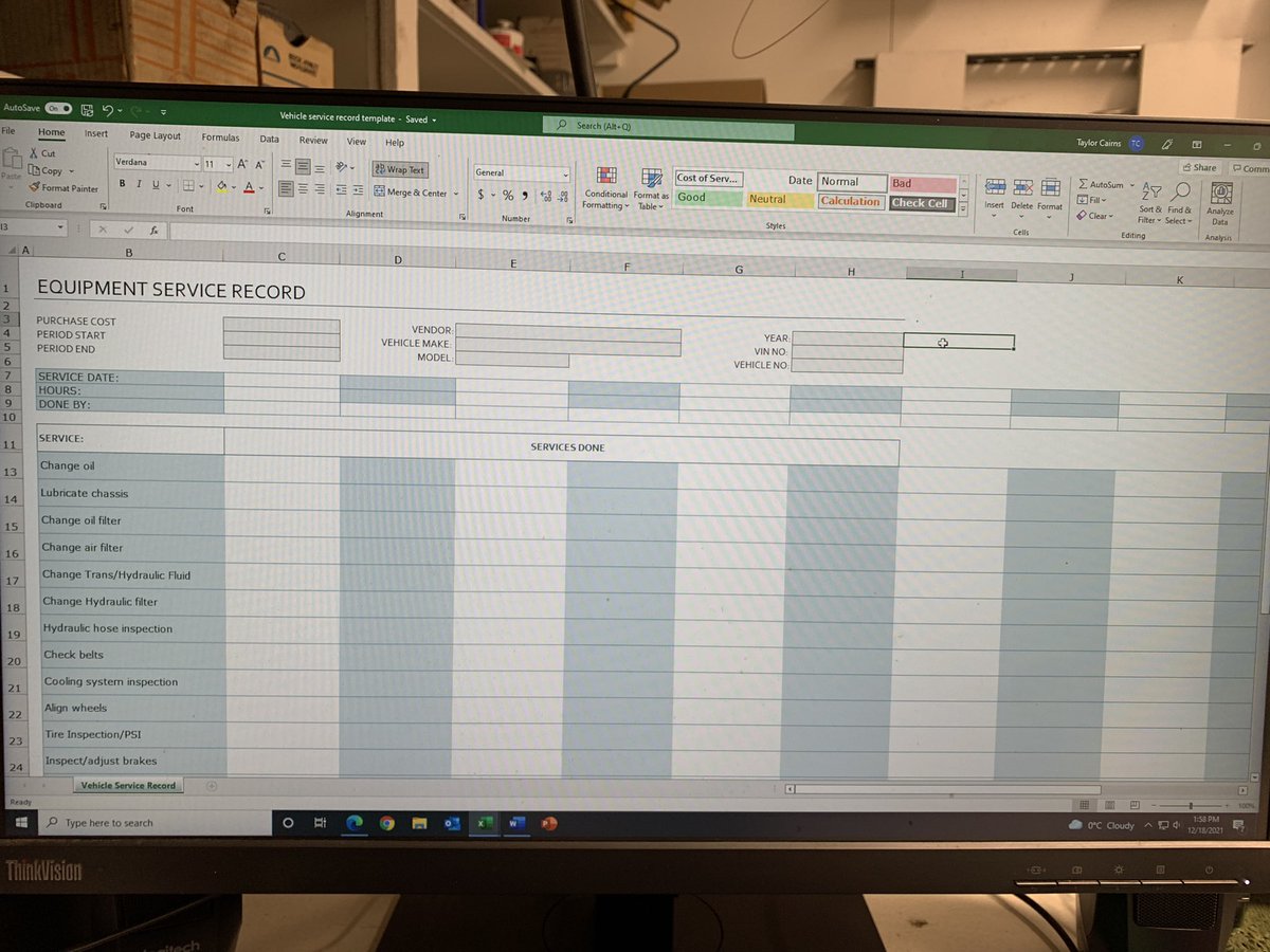 TaytheMechanic's tweet photo. Service records being created and saved, nice to do on a quiet day #datainputs #recordkeeping https://t.co/62dcMWPeQS