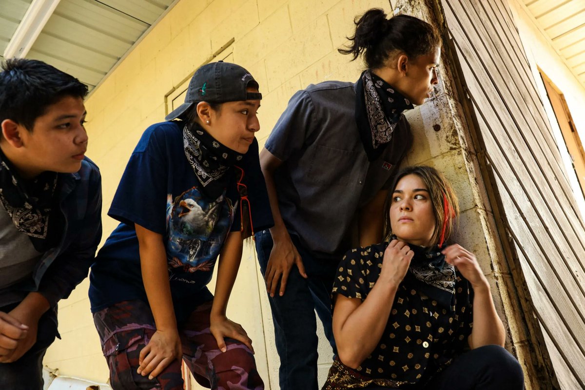 IndianAffairs's tweet photo. @RezDogsFXonHulu gets @goldenglobes Best TV Series nom! Congrats #SterlinHarjo for #NativeAmerican #Culture & #IndigenousPeople portrayal. #Tunein 1/9/22 & show them some #Indigenouslove #CulturalSovereignty #CultureBack #RepresentationBack #Everythingback https://t.co/aLtPq4onuF https://t.co/urWoCTbrvq