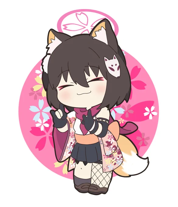 今回はブルアカのイズナです。#ブルーアーカイブ 
