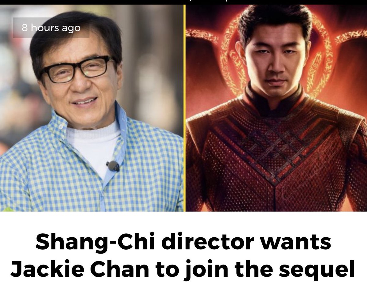 Kiki_007's tweet photo. This would be soooo amazing!!!
#shangchi #jackiechan #marvel https://t.co/IumKwaBppY