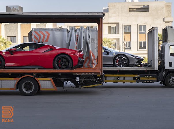 تسعد بانا لوجستيك بخدمتكم.. 

شحن #فيراري 
- التخصص بشحن السيارات الفاخرة
- التميز بتتبع سيارتك من جوالك أثناء شحنها
- التميز بتأمين الحمولة بتغطية مليون ونصف ريال
#جده #دبي