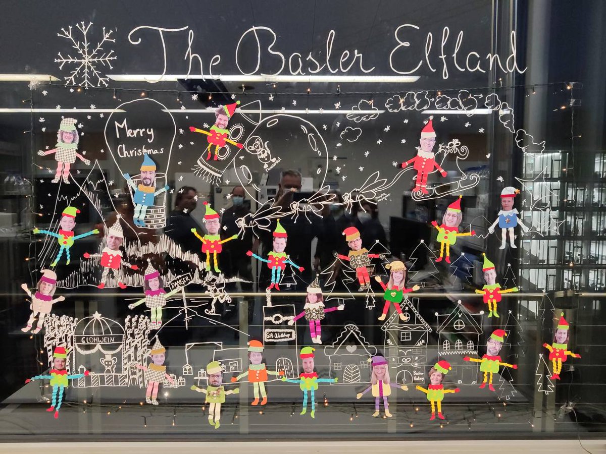 BaslerLab's tweet photo. Merry Christmas from @BaslerLab to everyone. Here, we celebrate and remind each other of the joy coming from working together, and hope to translate these positive feelings into better collaborations and focus towards new discoveries. https://t.co/QyNP5sE8ah
