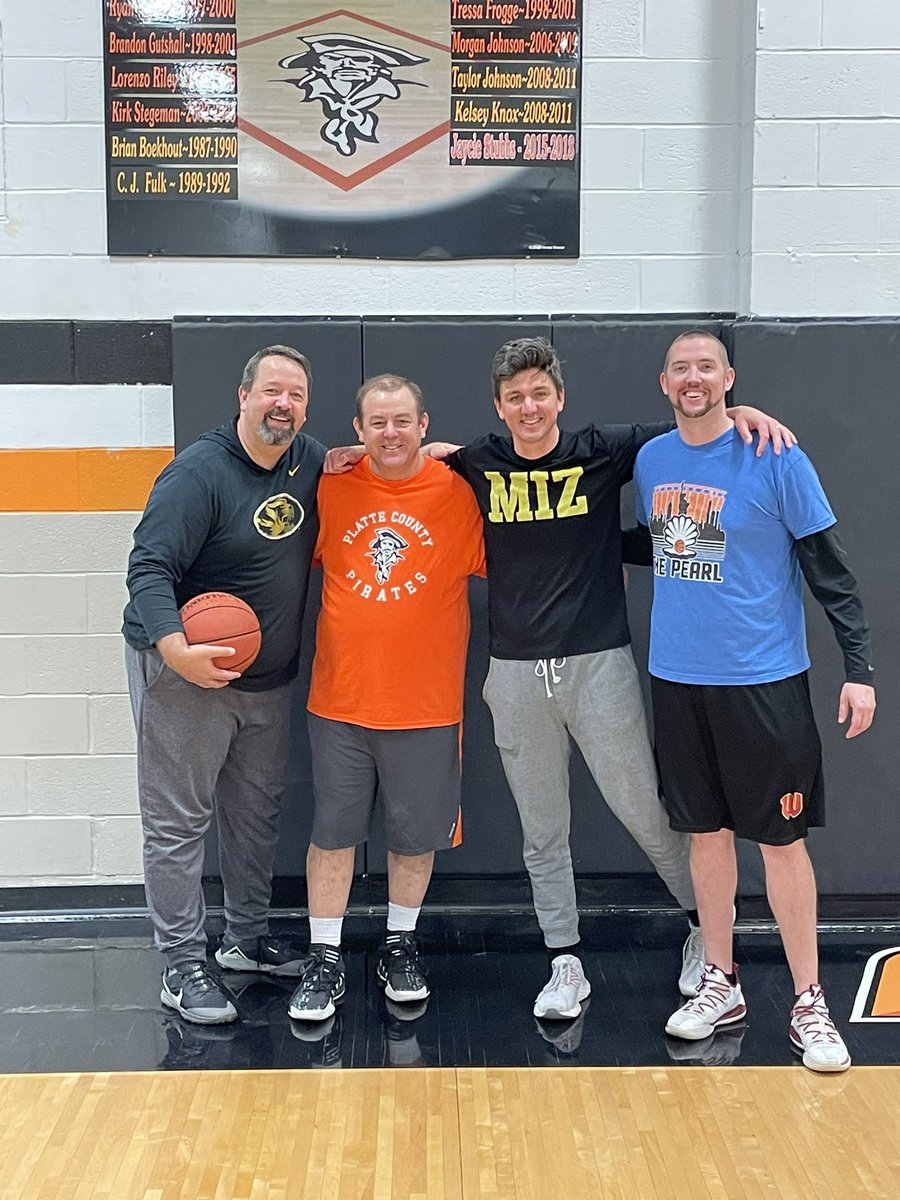 4 of the 1000 Point Club: Boekhout, Fulk, Gutshall, and Stegeman