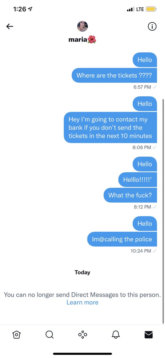 A bitch scammed me outta 80$ for still woozy tickets