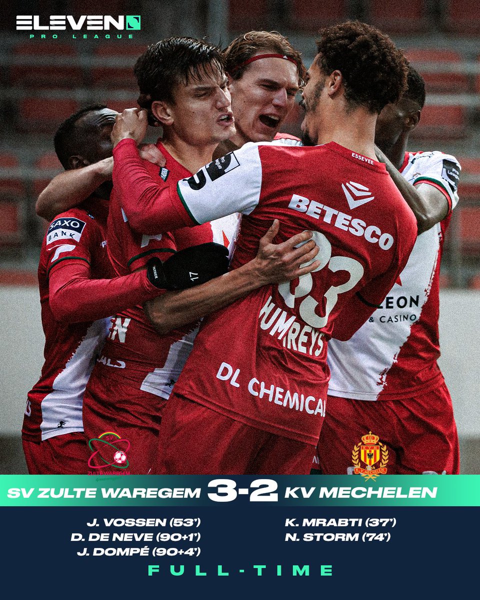DAZN_BENL's tweet photo. FT | Timmy Simons wint zijn eerste wedstrijd bij @ESSEVEELIVE dankzij een zinderend slot. 🟡🔴 #ZWAKVM https://t.co/Ybe3XeqwOB
