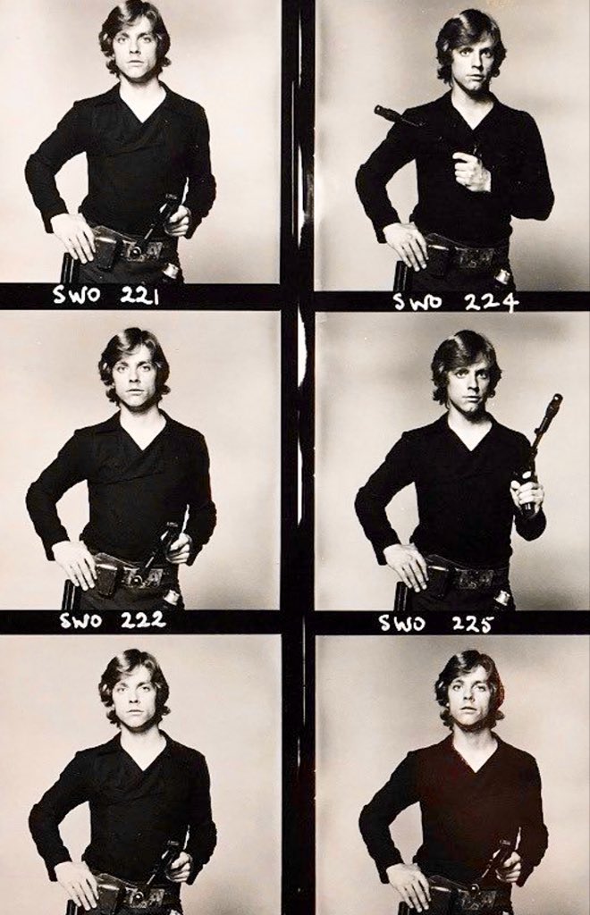 starwalkinginc's tweet photo. Luke Skywalker 1977 https://t.co/vrSIqHqfy1