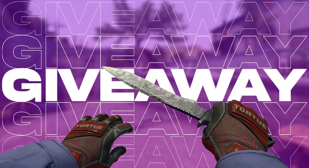 🎅 CS:GO GIVEAWAY 🎅
🎄 Classic Knife | Blue Steel 🎄

This year has been good to me, so I wanna make someones XMAS a little better! Good luck y'all~

To enter:
🔁 Retweet and follow <a href="/renyanFPS/">ren</a>
🥰 Tag the friend(s) that made your 2021 better

⏱ Ends sometime after the 24th!