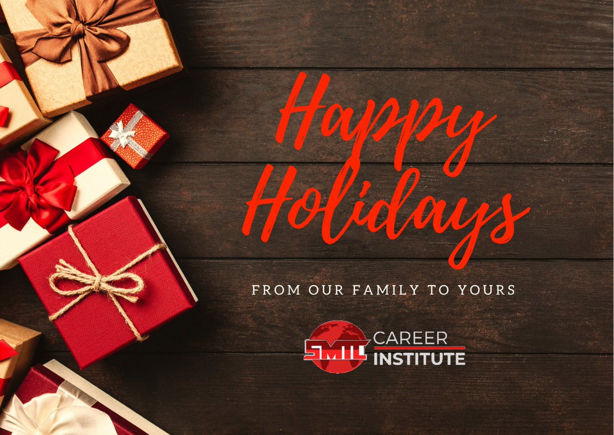 SMTC_Ltd's tweet photo. Happy holidays from our family to yours! 

Our management and staff will be taking a little time to rest and recharge — our offices will be closed to the public Dec 20 - Jan 4. We will still be available by email and DM. 

#HappyHolidays https://t.co/4Is1jMXbTh