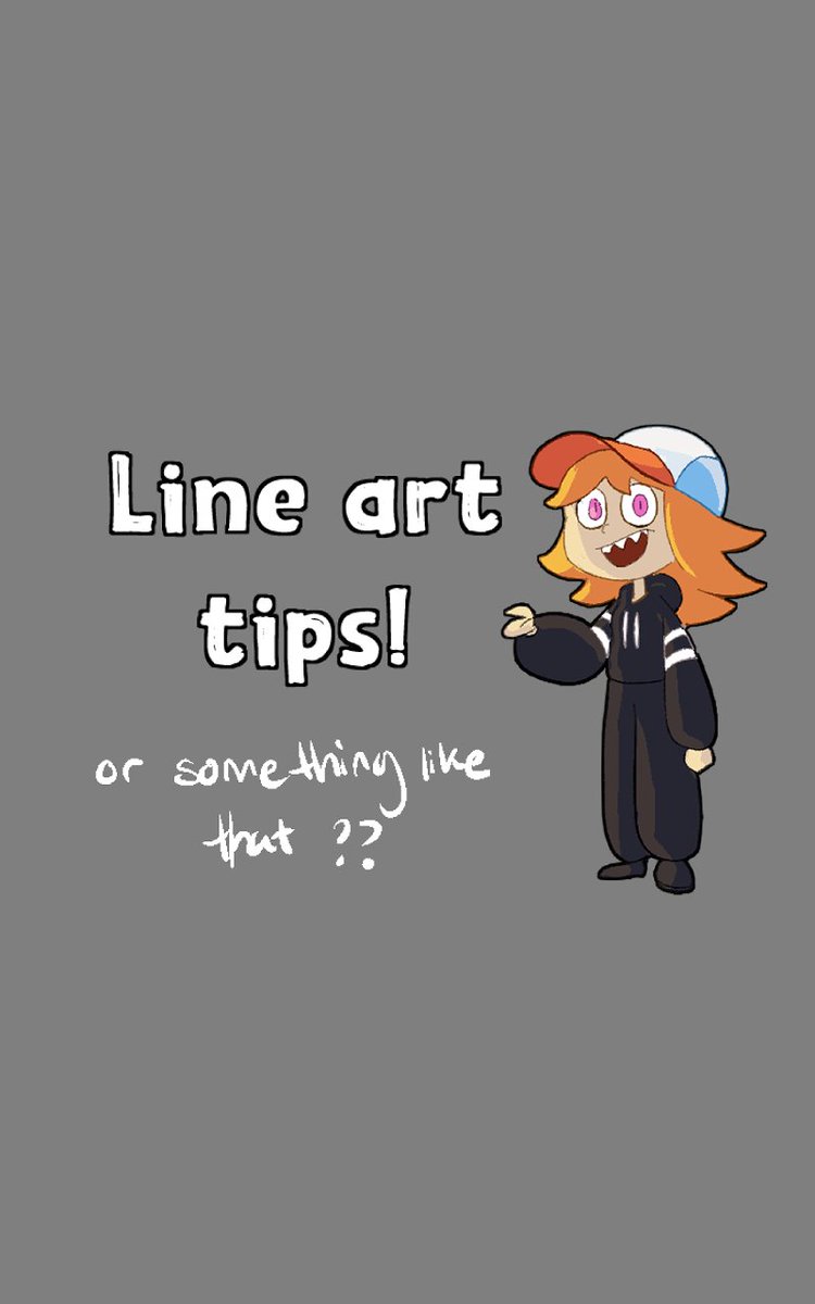 Someone asked for line art tips! So!! Here's some things I've learned. 

Lemme know if there's anything else you want tips on!
#arttipstuesday 