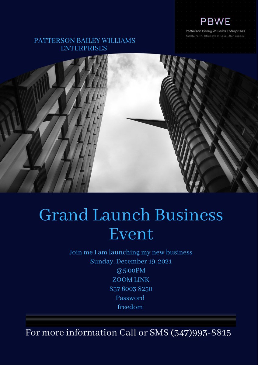 It's another one!!! Be my Guest as I launch my new business! Please bring a friend!