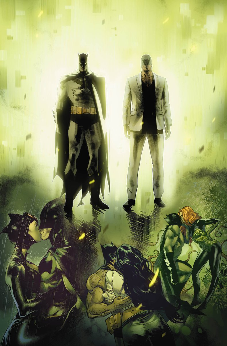 Bruce and Ghostmaker testing Meta (Bat-Love edition), they don't seem to like it very much .. #batman @tomeu_morey colors ;)