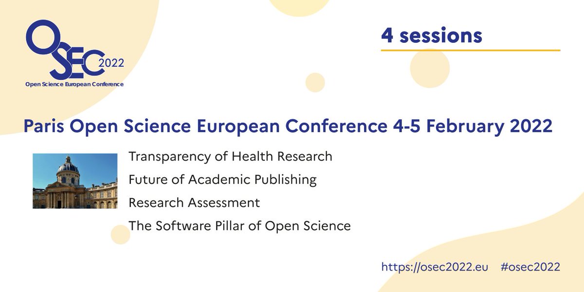 Paris Open Science European Conference 4-5 February 2022