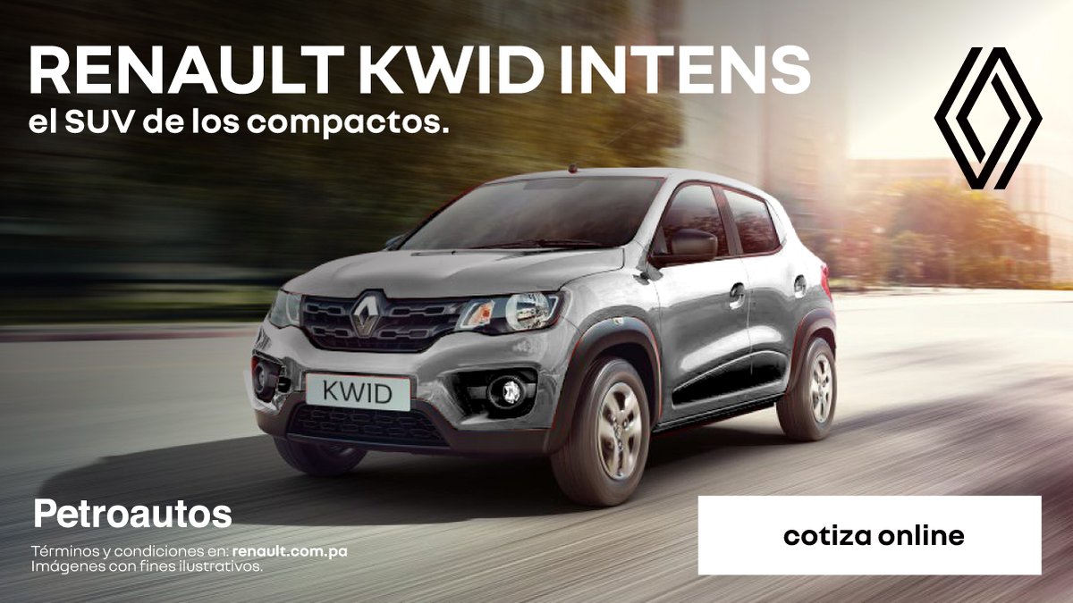 renaultpanama's tweet photo. El SUV de los compactos te brinda su máxima seguridad y te lleva a recorrer grandes destinos. Cotiza tu Renault Kwid en nuestras sucursales.
#RenaultKwid #RespaldoPetroautos #Petroautos
https://t.co/zHLM3tMjgj https://t.co/GC432zH8Nx