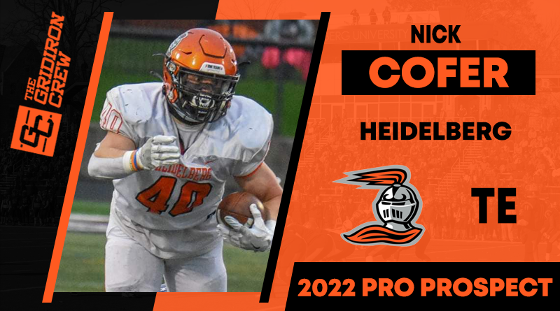 ⚠️ Attention Pro Scouts, Coaches, GMs, and Agents ⚠️

You need to look at 2022 Pro Prospect, Nick Cofer <a href="/cof_19/">Nick Cofer</a>, a TE/FB from <a href="/BergFootball/">Heidelberg Football</a>

#2022ProProspect #TGC #NFLDraft #ProFootball 🏈

👀 View our Interview: thegridironcrew.com/nick-cofer-202…