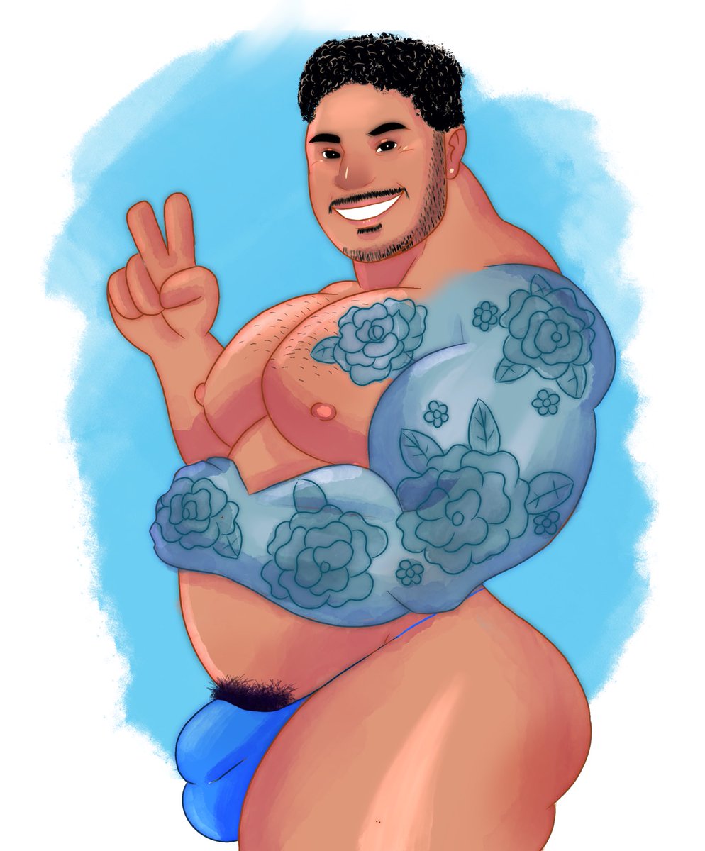 bocetado's tweet photo. practicing with my new set of water colors I wanted to draw the model @fulltimepapi. What should I draw next? https://t.co/Tdf4LVtbJL