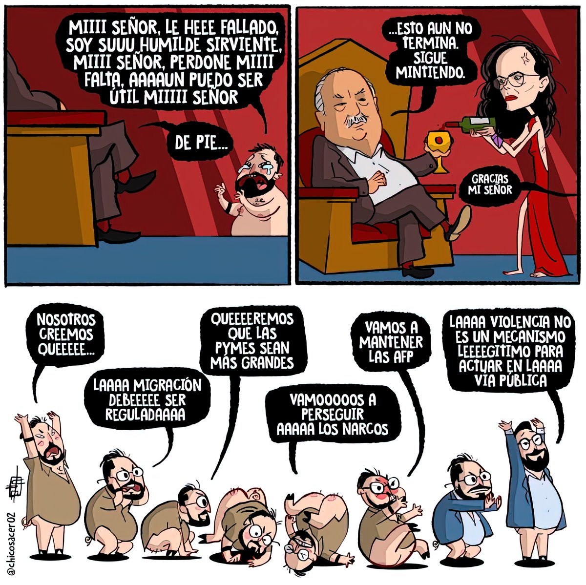 nomada1150's tweet photo. @Cooperativa Poniendose el parche antes de la herida el lisiado mental de los comunistas.! YA sale olor a gladiolo del comando comunista.! Tellier se va a enojar ! https://t.co/4X5RAQWSIC
