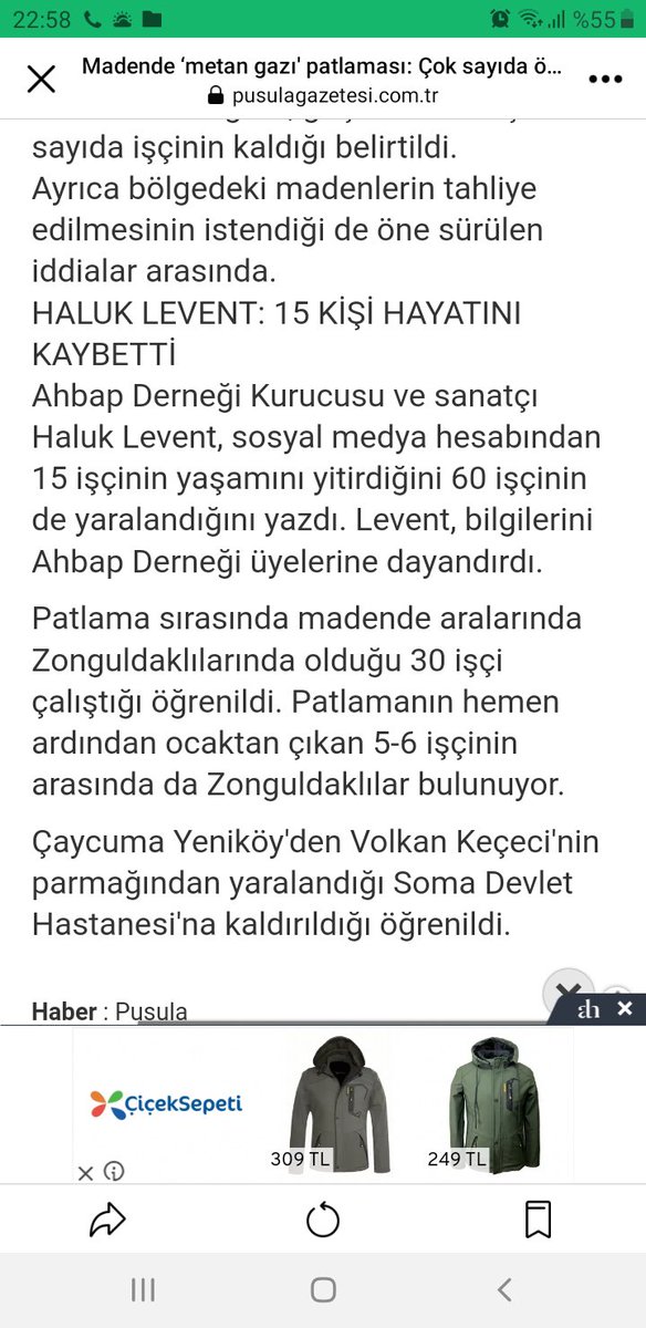 Madende yaralandı diye paylaşılan Volkan Keçeci bizim tanıdığımız bir abidir . Kaç gün önce evde kapıya çarparak yaralanan parmağını şimdi Madende parmağı yaralandı diye söylüyorlar  . LÜTFEN YALAN HABERLER YAYMAYALIM..!
#soma #HalukLevent #pusulagazatesi