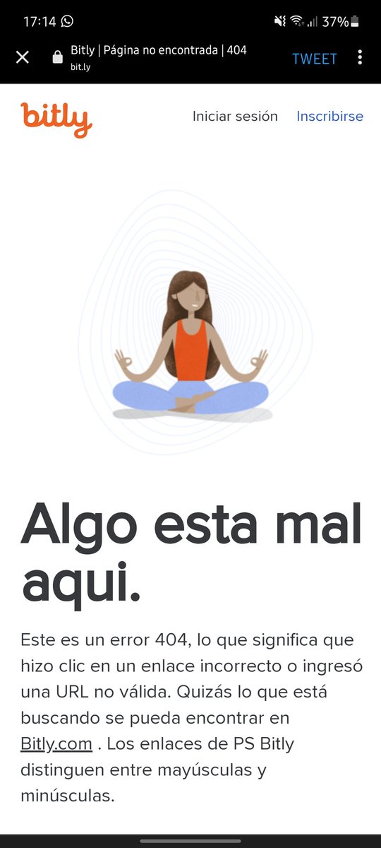 gustiiruggiero's tweet photo. @mercadopago @McDonalds_Ar Con ese enlace me sale esto . https://t.co/VBkNUxIyvv