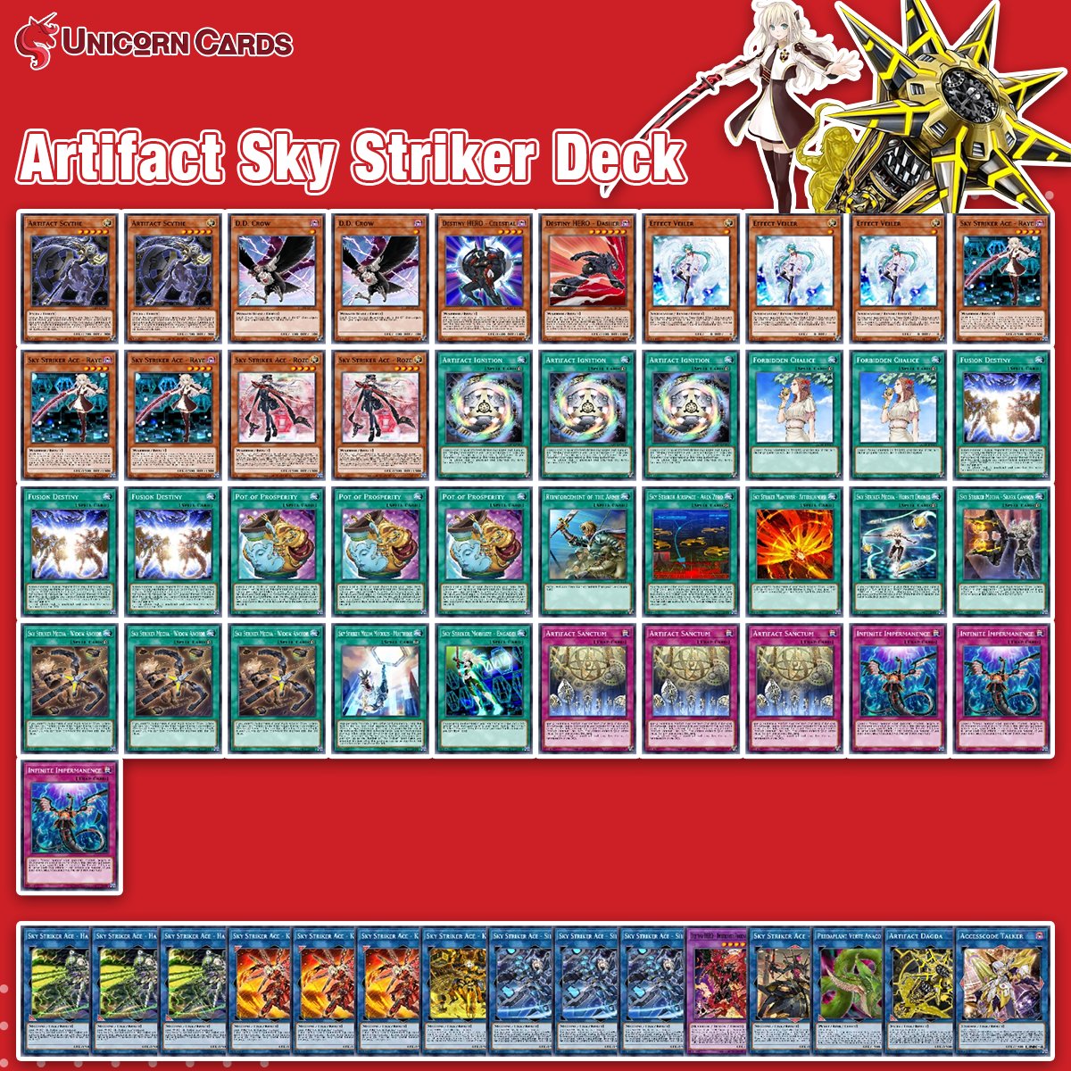 artifact deck yugioh Amazon.com: Complete Custom Deck for Yu-Gi-Oh! main image 0