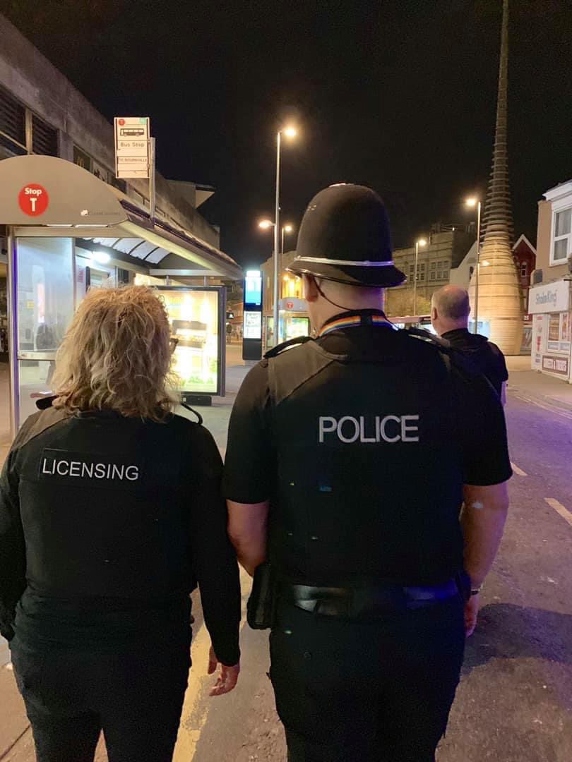 SaferStrongerNS's tweet image. This evening @ASPNorthSom and @SaferStrongerNS Licensing Officers will be working in #Weston as part of Op #AllSafe.

Follow along to find out what’s being done to keep you safe on your night out 👇