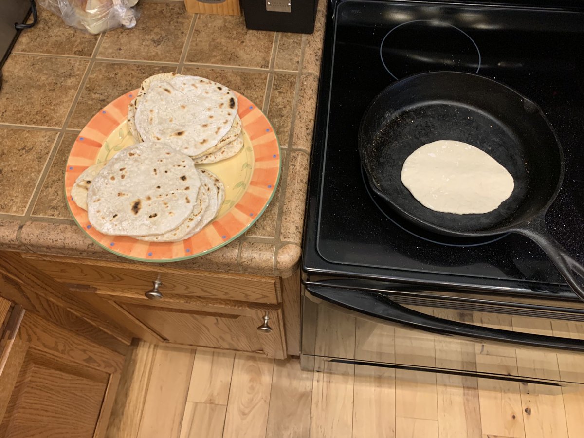 Making homemade unleavened bread for Communion tomorrow #ThePeaksChurch