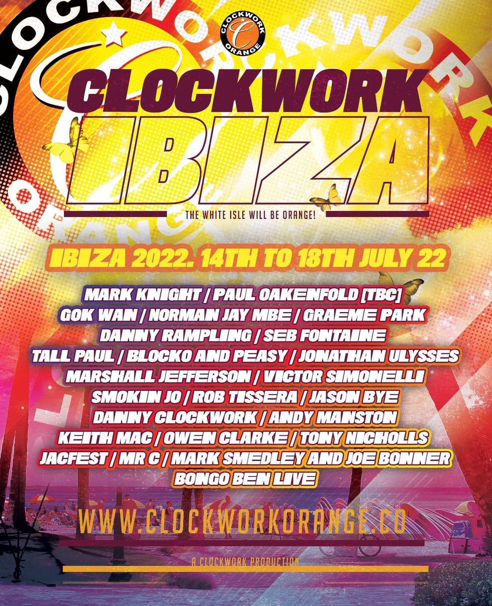 Check this out. #Ibiza2022 @DannyClockwork @djmarkknight @therealgokwan @AndyManston @Brandonblock @DJAlexP @djsmokinjo @sebfontaine @DJTallPaul @DjJasonBye @RobTissera @UlybugMusic and Much More. #DJLife #GoodTimes #BigTunes #GetInvolved to Exciting 🌞😎😜🔥🍺🌏❤️👍🏿👏🏿😄😃😀😀