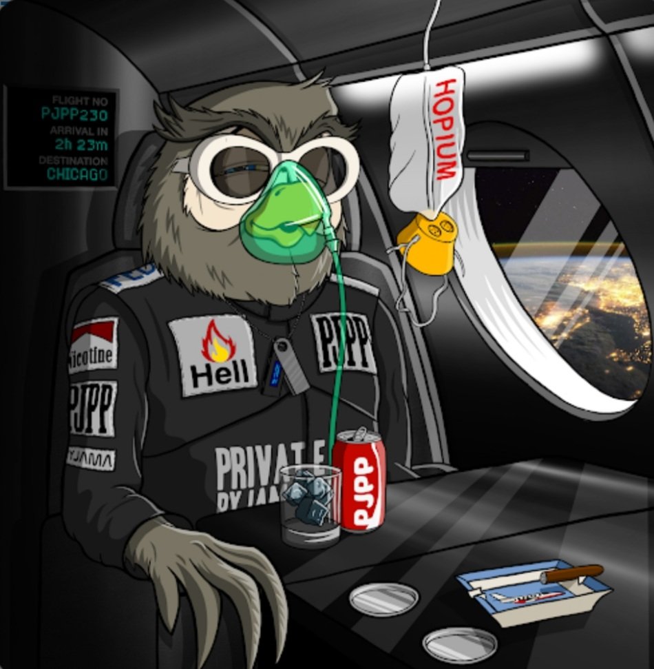 nomadikcrypto's tweet image. Love my 🦉 Best NFT community around. #bennyrobinson killed it! #pjpp #definitelysomething