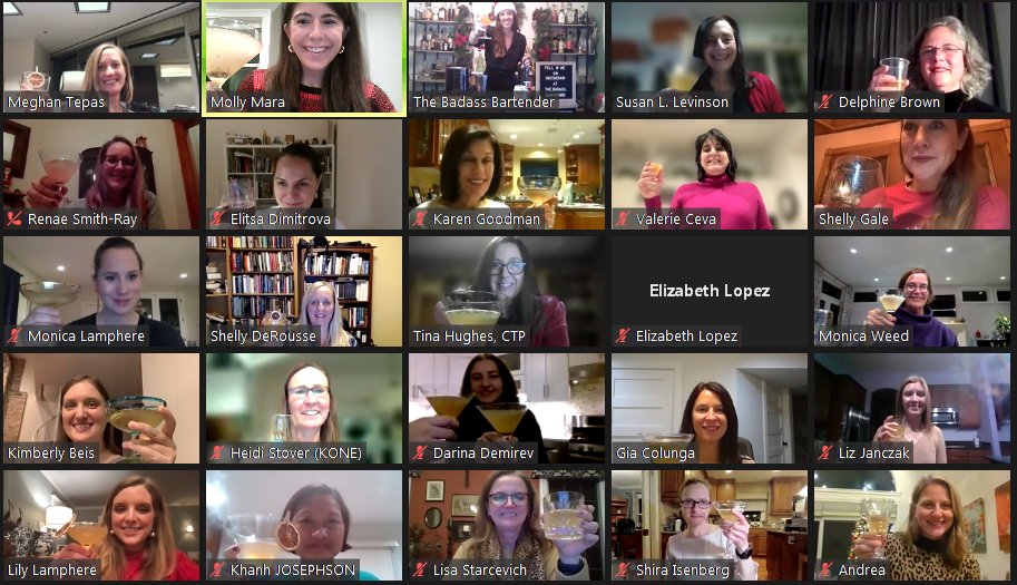 Freeborn’s Women’s Leadership Council recently hosted a Virtual Holiday Mixology Event for clients and friends of the firm. A trained mixologist taught guests two festive cocktails in honor of the holidays. Thank you to all who attended!
#womeninlaw #firmevent