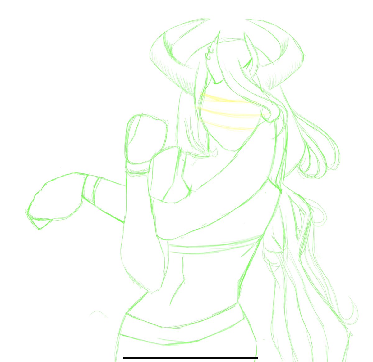 llalypop's tweet image. I also sketched this beauty today #mma #mmaart #mmada #characterdesign #oc #CNFT