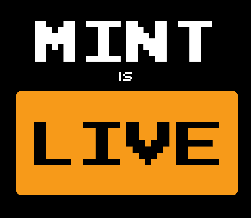 Mint is 🔴LIVE! 
To the moon! 🚀🌖

Mint on: hipsterjars.com